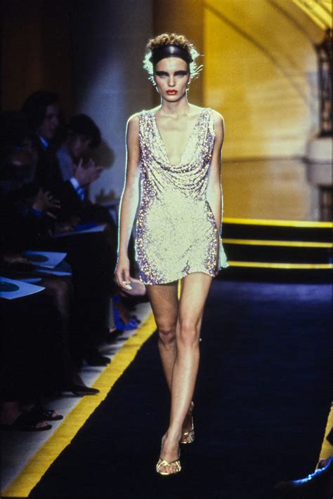 versace dresses fall 1997